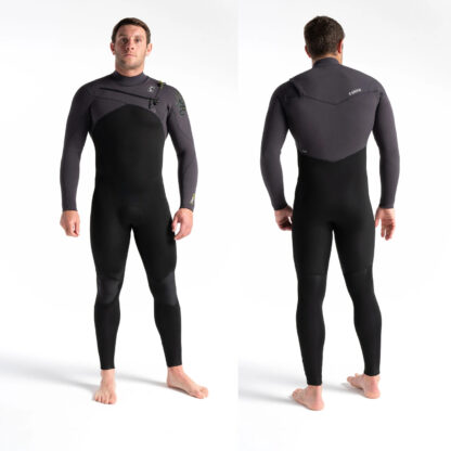 C-SKINS Mens ReWired 4-3mm Long Sleeve Chest Zip Wetsuits