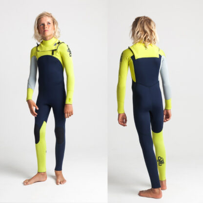 C-SKINS Sessions 4-3mm Junior Chest Zip Wetsuit Steamer