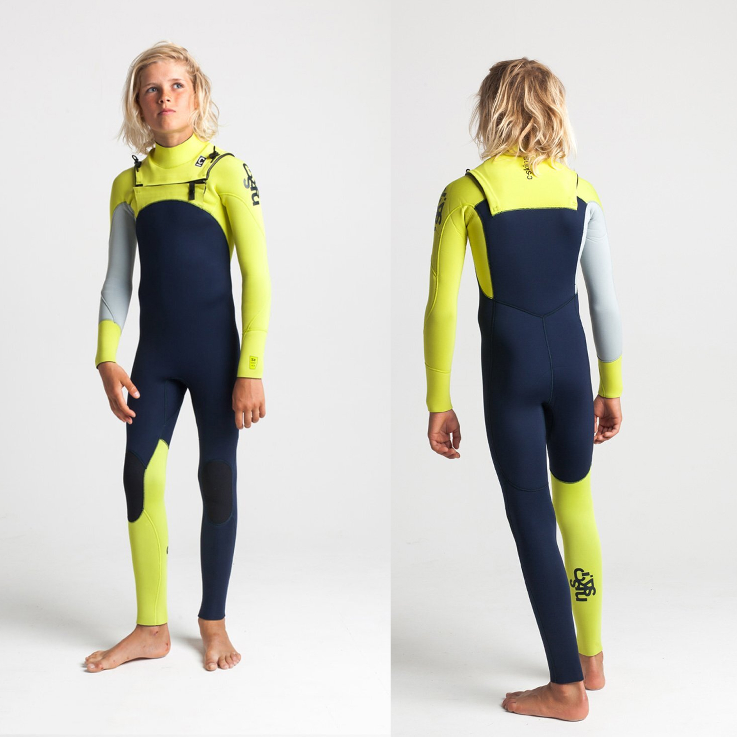 How to Put on a Chest zip wetsuit 