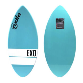 Exile EX0 Fibreglass Skim Board Teal exile skimboards fiberglass australia