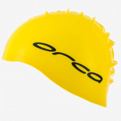 Orca Silicone Swim Cap Yellow