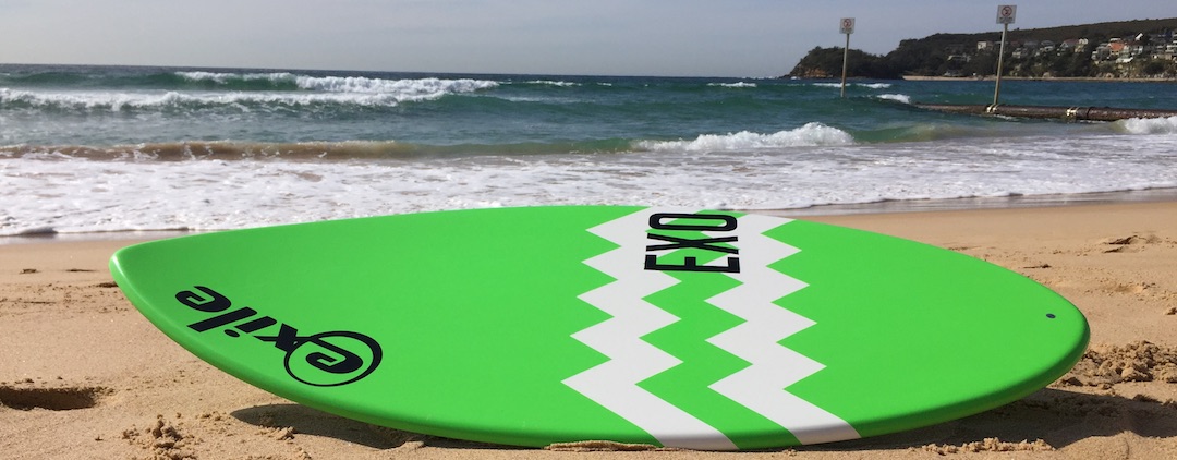 exile skim board