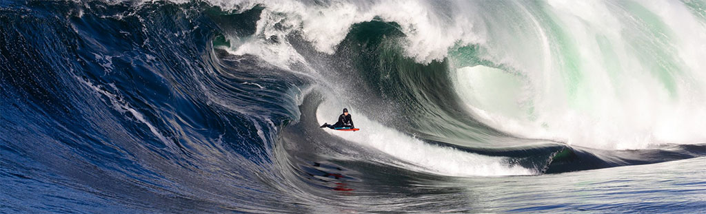 Science Bodyboards Mike Stewart Charging