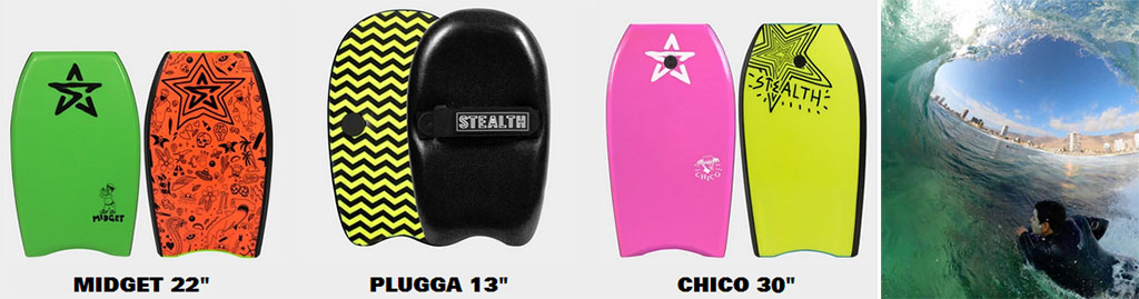 Stealth Bodyboards Midget Plugga Chico Bodyboards