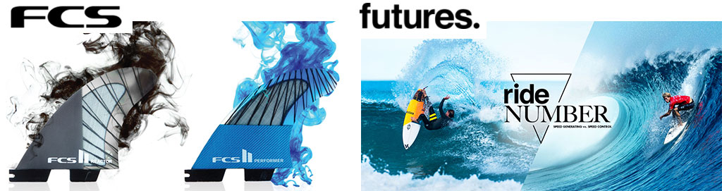 Manly Surfboards Stocks FCS and Future Fins