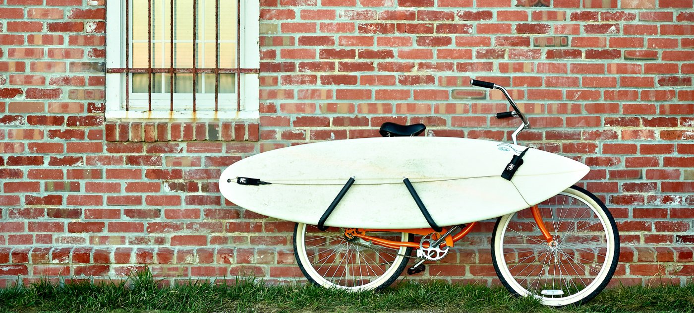 surfboard bike rack