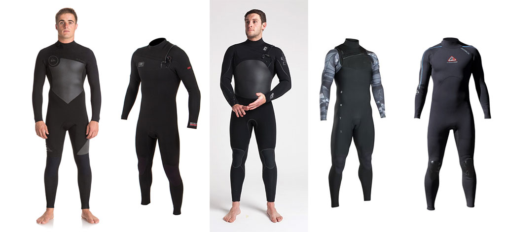 Mens Wetsuits Full Range Quiksilver Ocean & Earth C-Skins ION Adrenalin