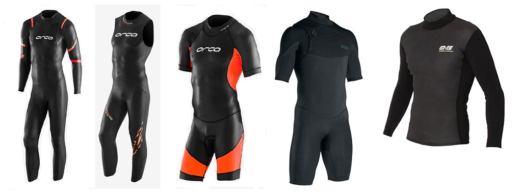 Mens Wetsuits Full Range Swimming Triathlon Springsuits Vests