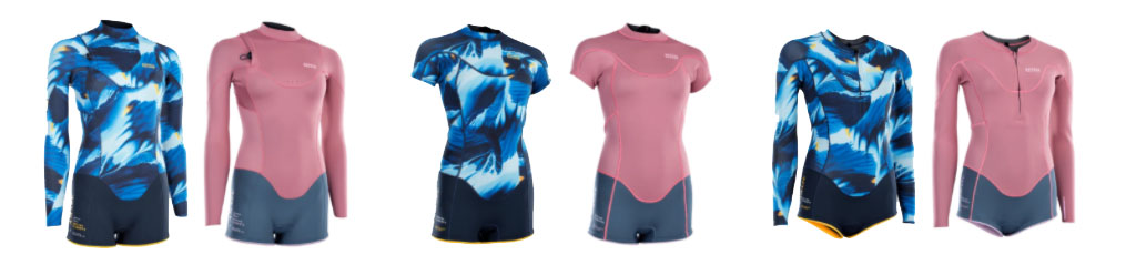 Womens Wetsuits ION Style Options