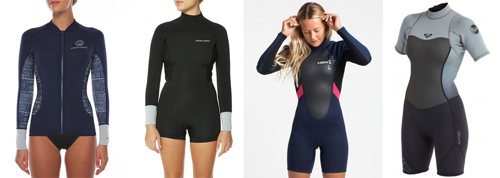 Womens Wetsuits Ocean & Earth ION C-Skins Springsuit Options