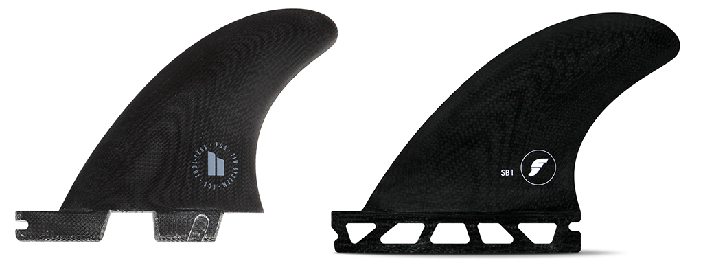 Longboard Fins FCS II Side Bites Future Fins Side Bites