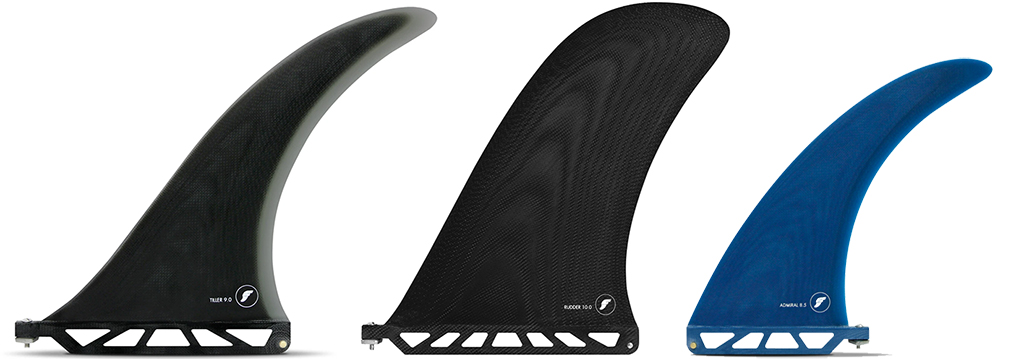 Longboard Fins Future Fins Rudder Tiller Admiral Fins