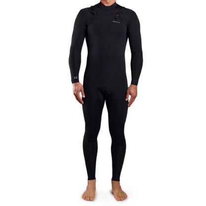 Adelio Turner Mens Chest Zip Wetsuit Steamer 3-2mm LS