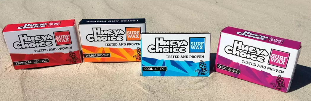 Surfboard Wax Hueys Surf Wax Range