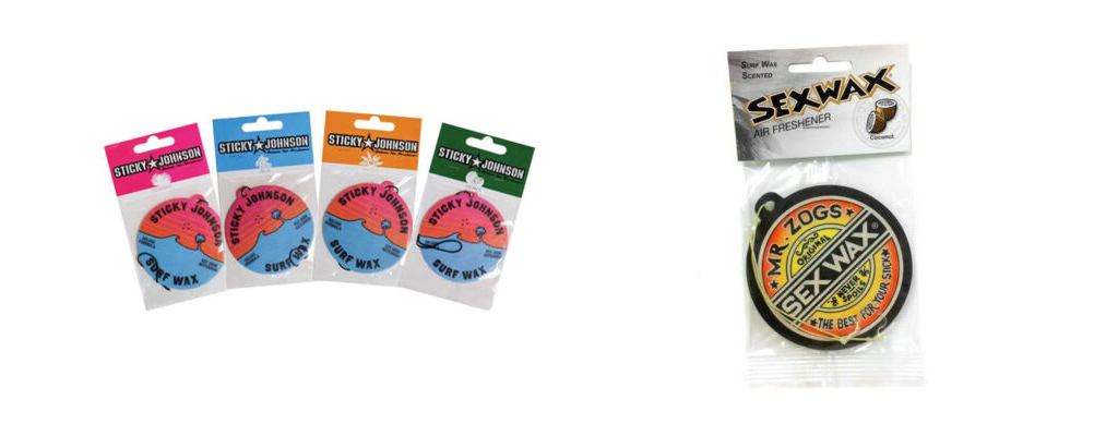 Beach-Accessories-Sticky-Johnson-Car-Freshener-Sexwax-Car-Freshener-in-3-Flavours