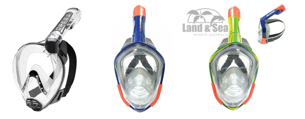 Snorkeling-Gear-Cressi-Duke-Dry-Full-Face-Snorkeling-Mask-Land-Sea-Orpheus-Full-Face-Mask-Land-Sea-Orpheus-Junior-Full-Face-Mask-Snorkel