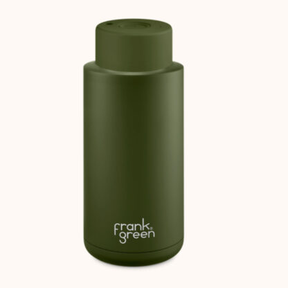 Frank-Green-Stainless-Steel-Ceramic-Reusable-Bottle-Khaki-34oz
