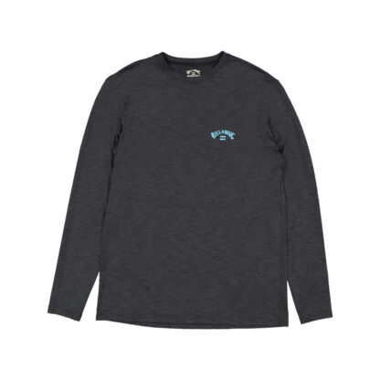 Billabong Shoreline LF LS Mens Rashvest Black Heather