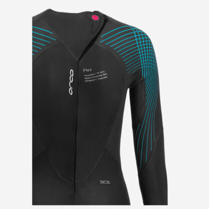 Orca Womens Athlex Flex Full Sleeve Swimming Wetsuit - Equip Back Zip