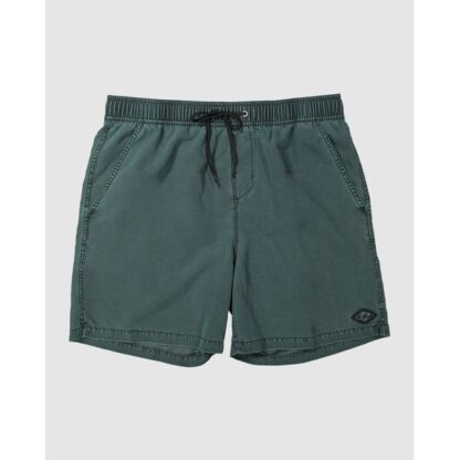 Billabong All Day Overdyed Layback Boardshorts Dark Forest