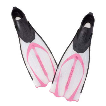Cressi Pluma Snorkeling Fins Clear Pink