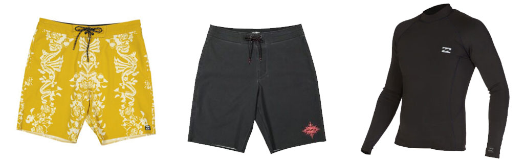 Billabong-Sundays-LT-Boardshorts-and-Billabong-Pro-Boardshorts-and-Billabong-Absolute-Wetsuit-Jacket