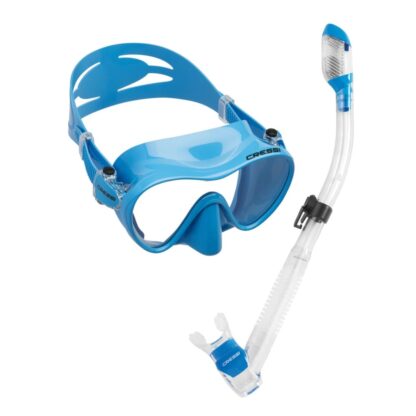 Cressi F1 + Dry MS Set Mask Snorkel Set