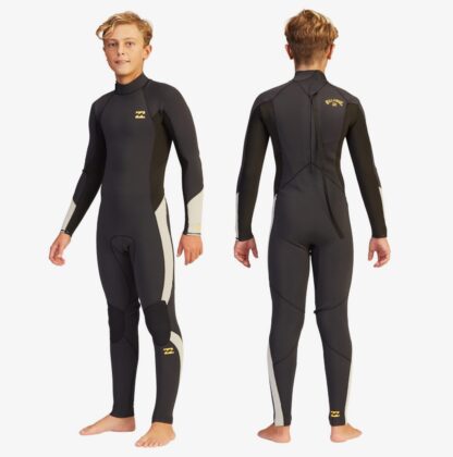 Billabong 403 Boys Absolute Back Zip Full Wetsuit