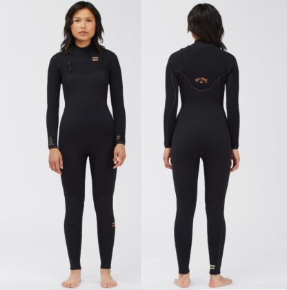 Billabong Womens 302 Furnace Comp Chest Zip Wetsuit