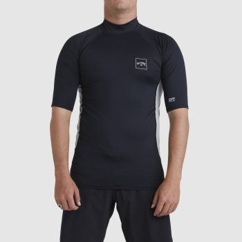 Billabong Airlite Stacked Rash Vest Short Sleeve