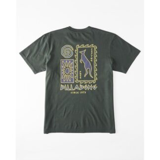 Billabong Boys Austral T-Shirt Pastel Dark Forest
