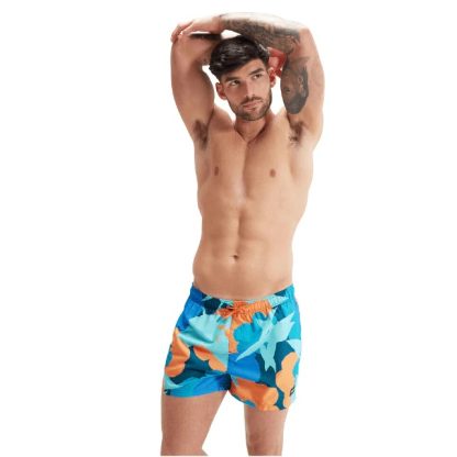 Speedo Mens Digi 14 Leisure Swim Shorts With Mesh