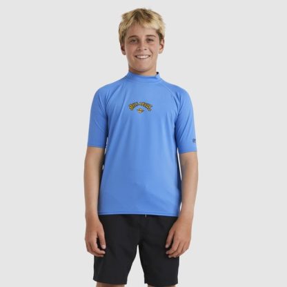 Billabong Boys Straya Short Sleeve Rash Vest