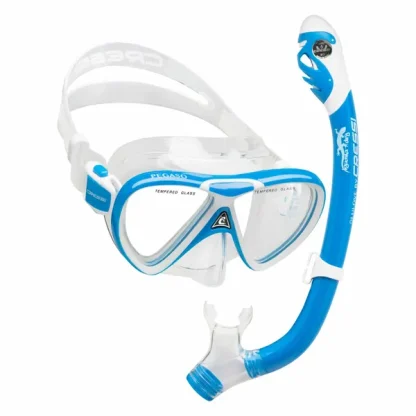 Cressi Pegaso Iguana Dry Junior Combo Mask Snorkel