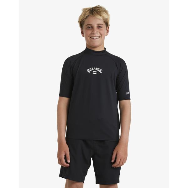 Billabong Boys All Day Arch RF Short Sleeve Rash Vest - Image 2