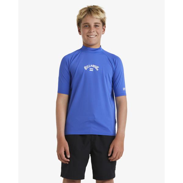 Billabong Boys All Day Arch RF Short Sleeve Rash Vest