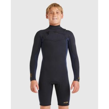 Billabong Boys Absolute Natural Chest Zip Long Sleeve Spring