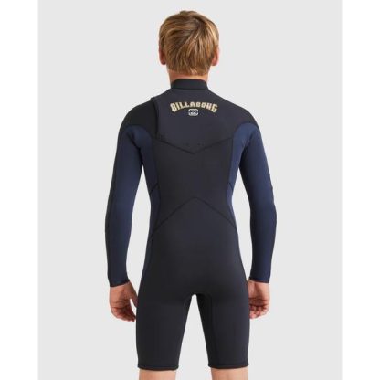 Billabong Boys Absolute Natural Chest Zip Long Sleeve Spring - Image 2
