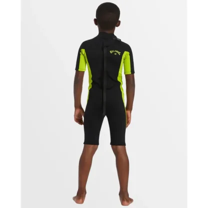 Billabong 202 Absolute Toddler Foil Back Zip Spring Wetsuit