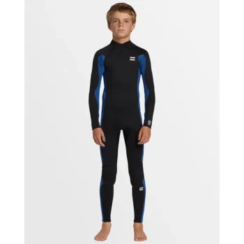 Billabong 302 Boys 8-16 3/2mm Foil Back Zip Full Wetsuit