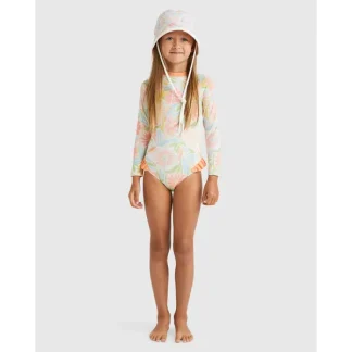 Billabong Girls 0-5 Is This Love One Piece Rash Vest