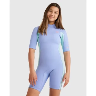 Billabong Girls 6-14 2/2mm Foil Back Zip Springsuit