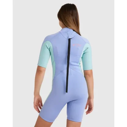 Billabong Girls 6-14 2/2mm Foil Back Zip Springsuit