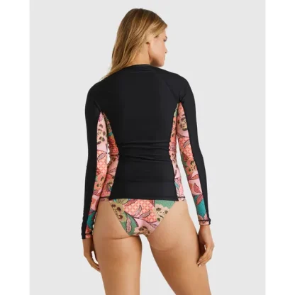 Billabong Visions Of Paradise Off Shore Long Sleeve Rashvest