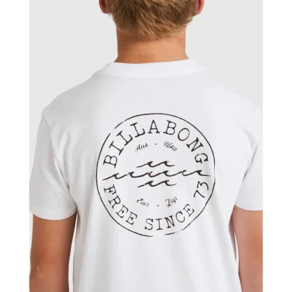 Billabong Boys 8-16 Big Wave Daz Rash Vest