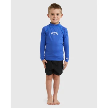 Billabong Groms All Day Arch RF LS Surf Shirt Rashguard