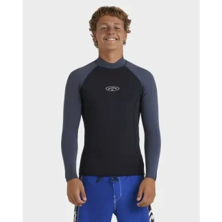 Billabong Mens 1/1mm Absolute Natural Long Sleeve Wetsuit Top