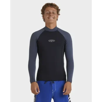 Billabong Mens 1/1mm Absolute Natural Long Sleeve Wetsuit Top