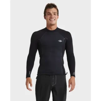 Billabong Mens 1/1mm Revolution Pro Long Sleeve Wetsuit Top