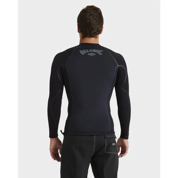 Billabong Mens 1/1mm Revolution Pro Long Sleeve Wetsuit Top